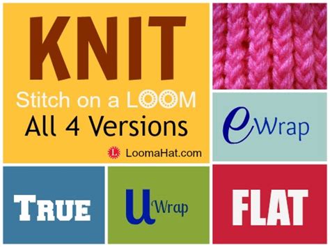 KNit Stitch - LoomaHat.com