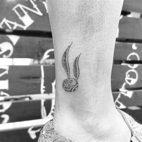 23 Best Golden Snitch Tattoo Ideas With Meaning - 91tattoos