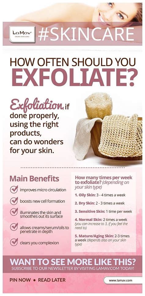 How Often Should You Exfoliate Your Skin? | Skin benefits, How to ...