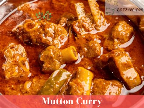 Mutton Curry - GazzRecipes