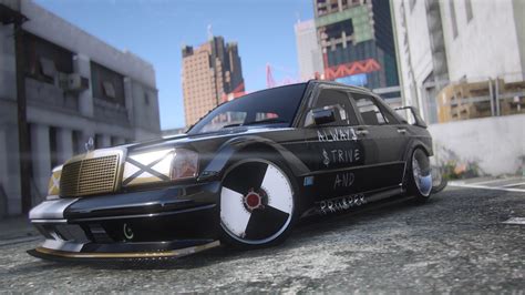 A$AP Rocky Mercedes-Benz 190E [Add-On | Template] - GTA5-Mods.com