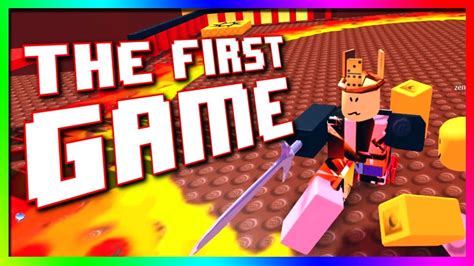 The FIRST Roblox Game Ever Created... - YouTube