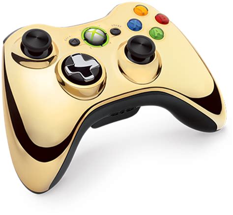 Gold Chrome Xbox 360 Controller Unveiled - GamingReality