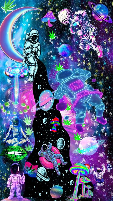 Trippy Outer Space Wallpaper