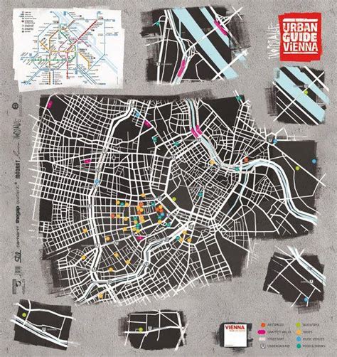 Street art Vienna map - Map of street art Vienna (Austria)