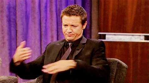 Confused Jeremy Renner GIF - Find & Share on GIPHY