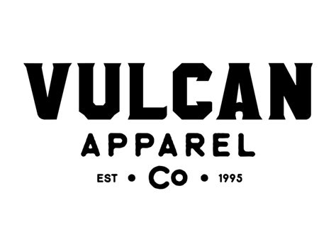 Vulcan Apparel Logo & Icon by Drew Binkley on Dribbble