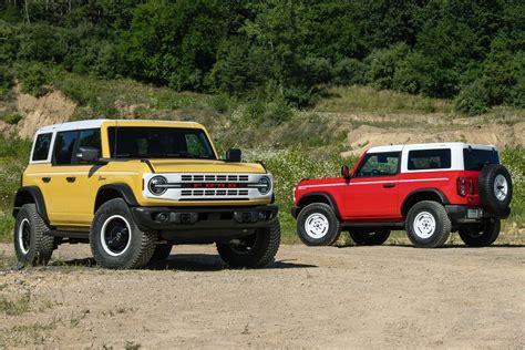 2023 Ford Bronco Heritage Editions Go Full Retro | Edmunds