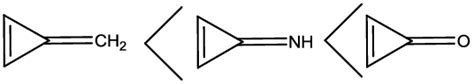 The increasing order of the weights of the aromatic structures of ...