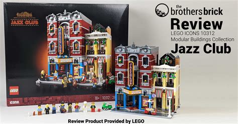 LEGO ICONS - Modular Buildings Collection 10312 - Jazz Club TBB Review ...