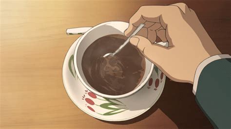 𝐏𝐑𝐈𝐂𝐄. DAISUKE KAMBE | Anime coffee, Animated gif, Tea gif