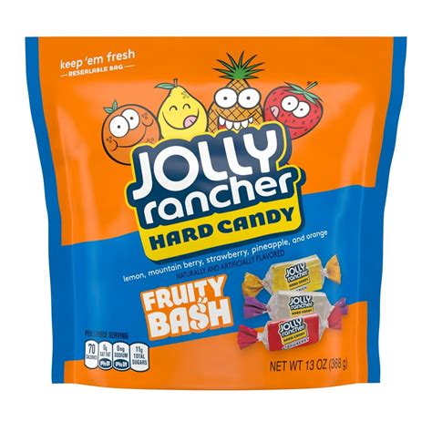 JOLLY RANCHER Fruity Bash Assorted Fruit Flavored Hard Candy ...