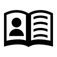 Address Book Icon - Free PNG & SVG 98061 - Noun Project