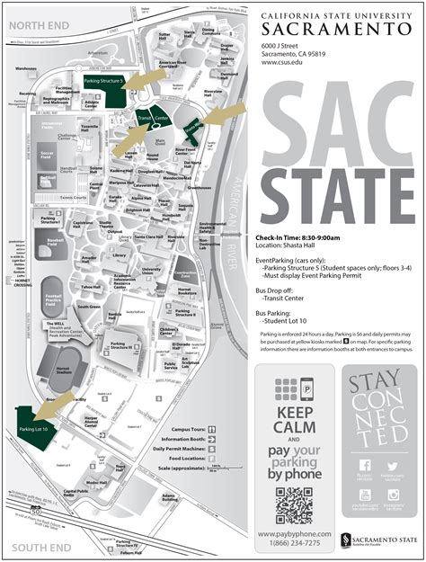 Sac State Campus Map Pdf – Map Vector