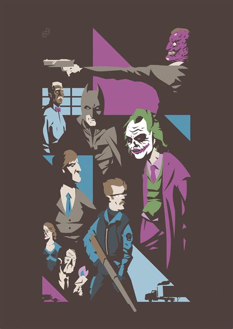 Awesome DARK KNIGHT Trilogy Poster Illustrations — GeekTyrant