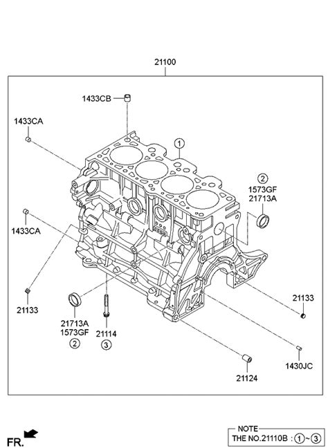 2009 Kia Spectra SX Cylinder Block - Kia Parts Now