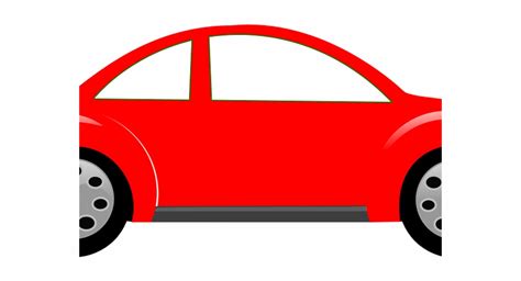 Car Vector Graphics Auto Rossa Disegno - Clip Art Library