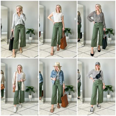 How to Wear Olive Green Pants- From Work to Weekend - Thrifty Wife ...