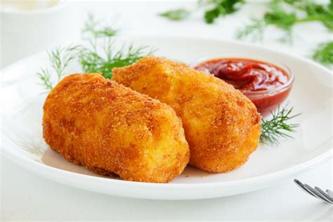 cheese stuffed potato croquettes