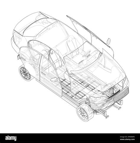 Assembling electric car Stock Photo - Alamy