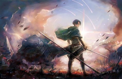 Attack On Titans Wallpaper Levi - Shingeki No Kyojin Wallpaper Levi ...