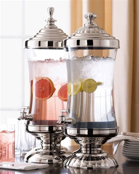 Cheers to these Chic Clear Drink Dispensers