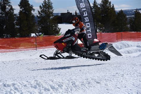 Day 1 Of Snocross Racing With Juniors, 120s In West Yellowstone ...