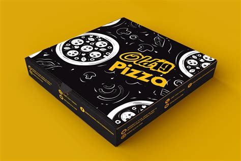 Pizza Box Design :: Behance