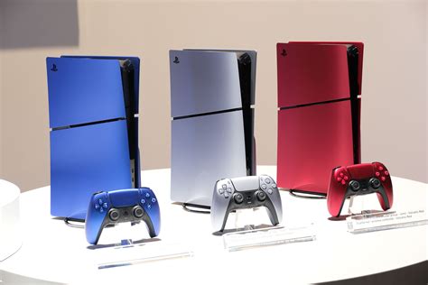 Sony brought its new PS5 colors to CES - The Verge