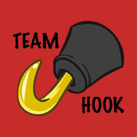 Team Captain Hook - Captain Hook - T-Shirt | TeePublic