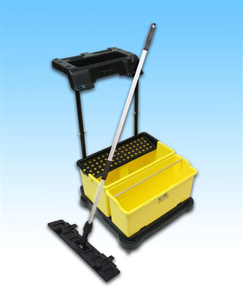 Flat Mop (Microfiber / System) JL Continental Mop Bucket System