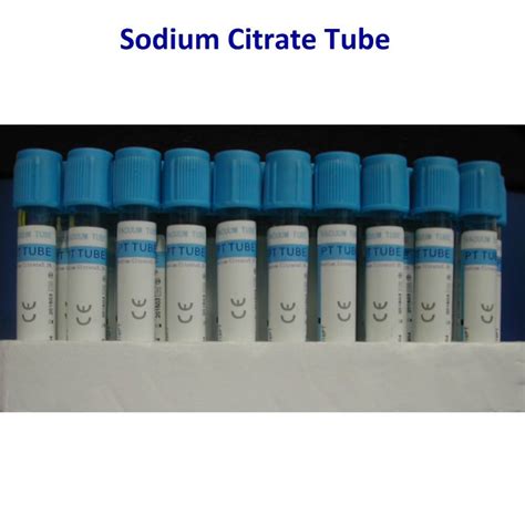 Sodium Citrate Blood Collection Tube - Pammvi Group Of Companies