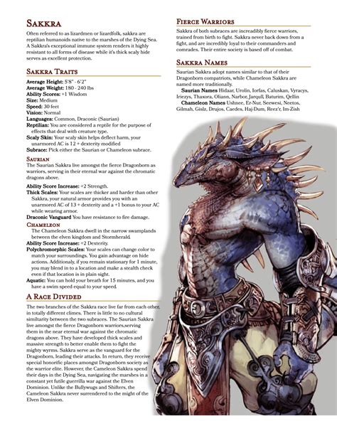 DnD 5e Homebrew — Races by PaladinofDoge