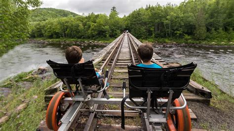 Adirondack Rail Bike with Revolution Rail Co. in North Creek NY ...