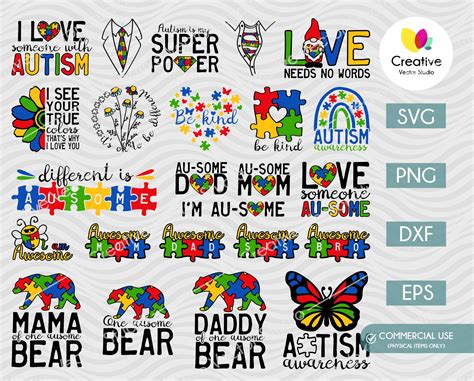 Autism SVG Bundle | Creative Vector Studio