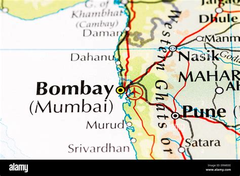 Mumbai On Political Map Of India