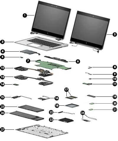 HP ZBook Studio G5 Mobile Workstation - Illustrated Parts | HP ...