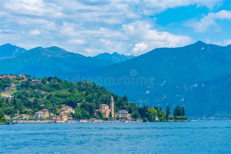 Tremezzo Town and Lake Como in Italy Stock Image - Image of lombardia ...