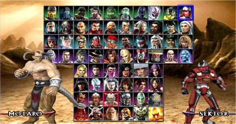 Mortal Kombat Characters