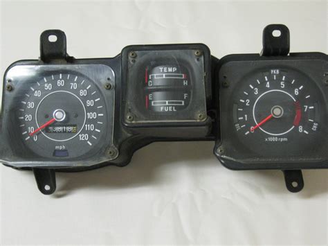 Gauge cluster with Tach for 70-73 Datsun 510 - Datsun Parts For Sale ...