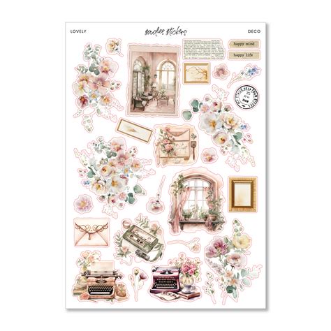 Lovely Kit | Deco – Sadie's Stickers