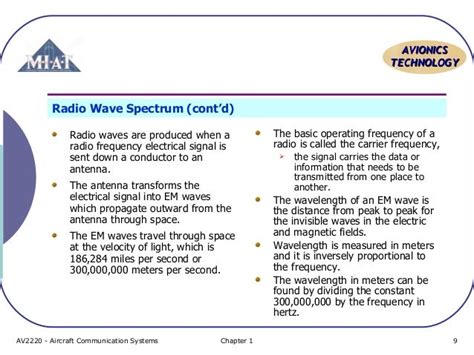 Topic 1 basic radio wave properties