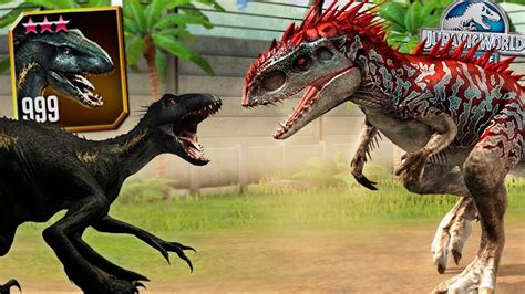 Indoraptor Versus Indominus Rex