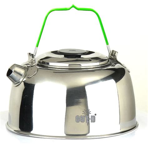 High Quality Stainless Steel Camping Travel Kettle Set With Filter And ...