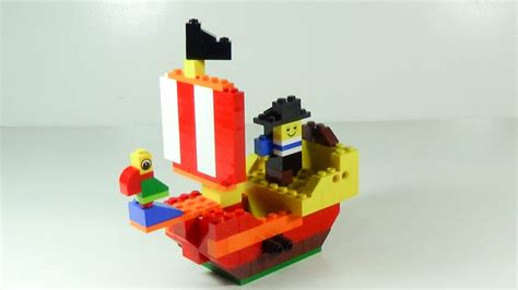 How To Build Lego PIRATE SHIP - 4628 LEGO® Fun with Bricks Building ...