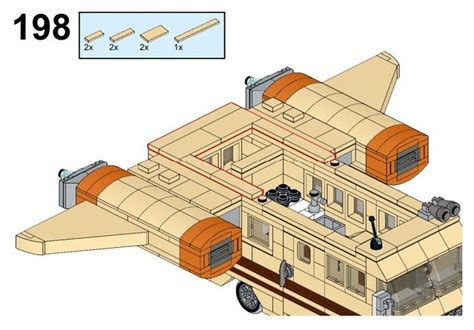 Lego® Custom Instructions Spaceballs Eagle-5 - Lego Instructions ...