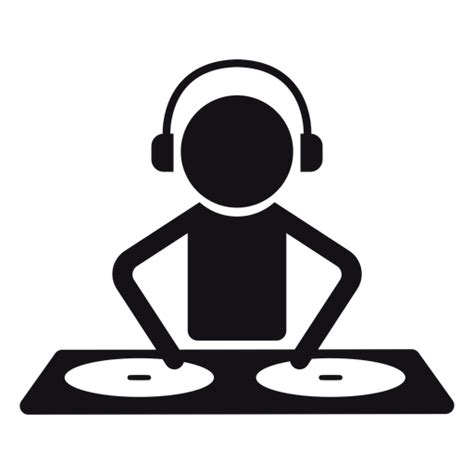 Dj Silhouette Vector at Vectorified.com | Collection of Dj Silhouette ...