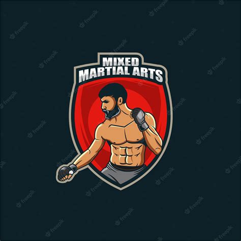 Premium Vector | Mma logo template