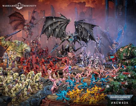 Warhammer 40k Chaos Daemons Faction Focus Shows the Desire of the Warp ...