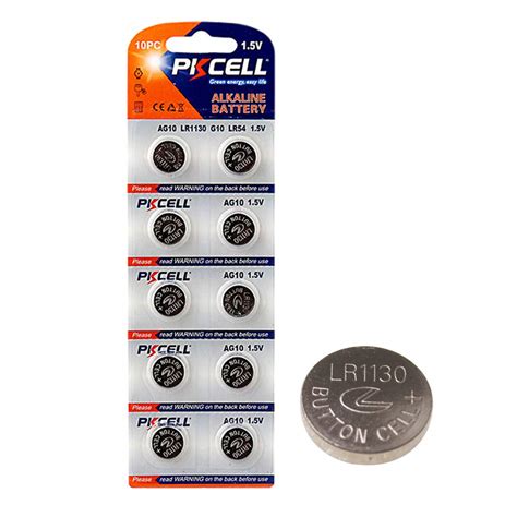 Buy LR1130 L1131 389 390 AG10 Watch Battery Button Cell 10Pcs Online at ...